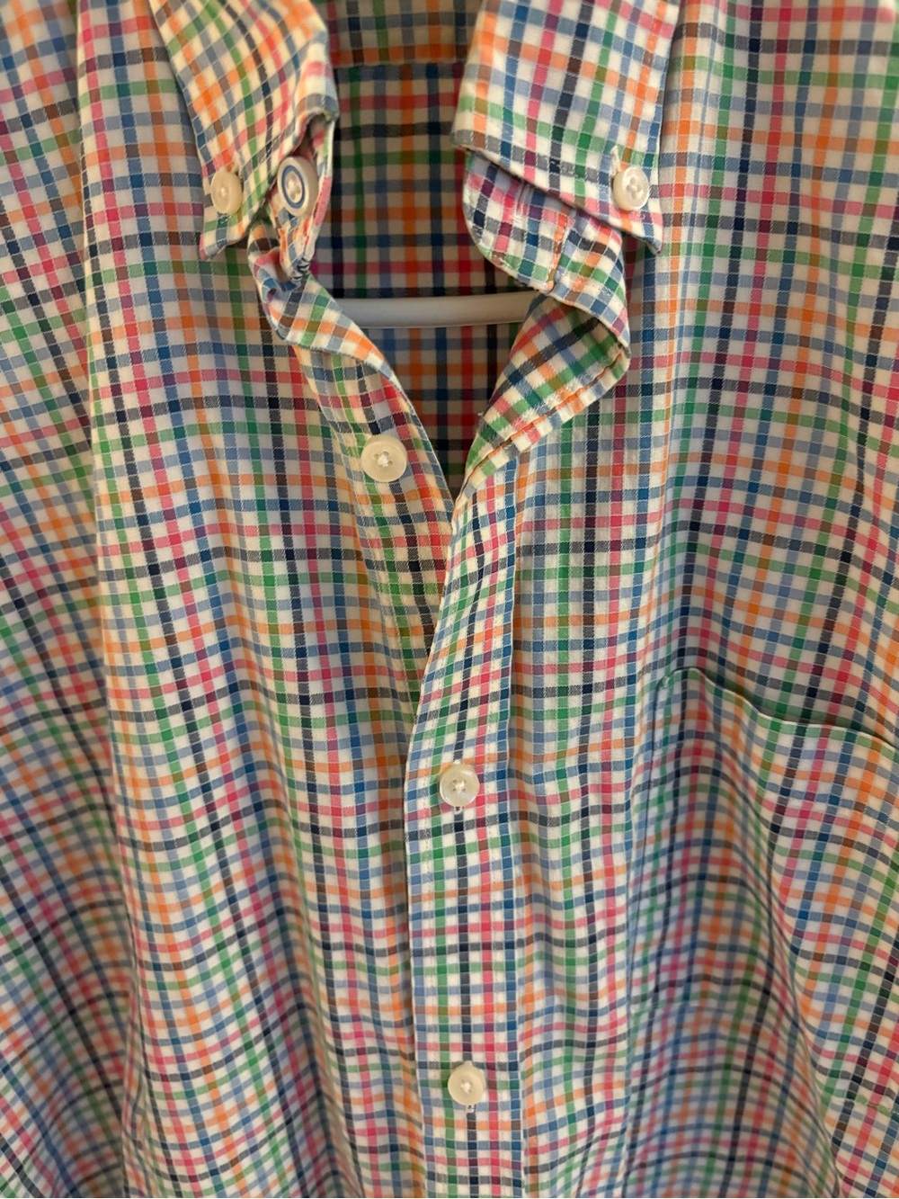 TailorByrd Collection Multicolor Plaid Button-Down Shirt - Picture 4 of 16